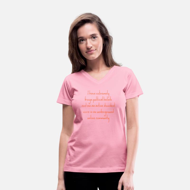 I have extremely fringe political beliefs and am a