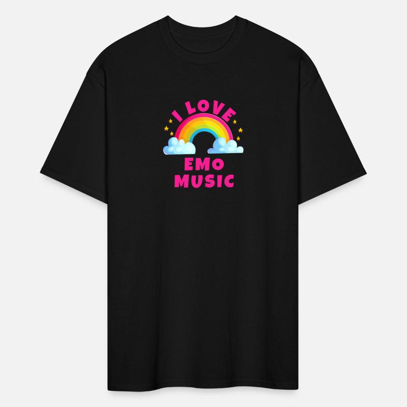 I Love Emo Music Rainbow Emo Music
