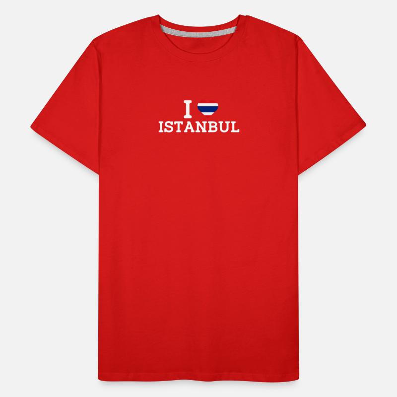 I Love Istanbul Cool Wrong Flag Thailand Lover Pun