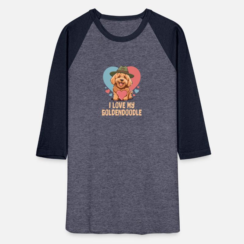 I Love My Goldendoodle Dog Dad Doodle Mama Cute