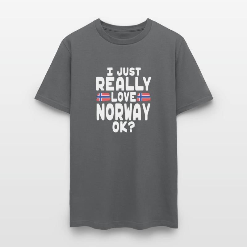 I Love Norway Ok Norwegian Flag