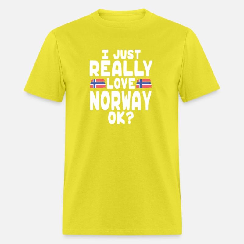 I Love Norway Ok Norwegian Flag