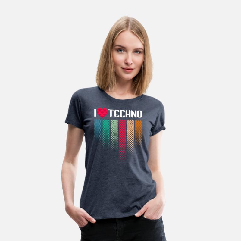 I Love Techno Music Raver