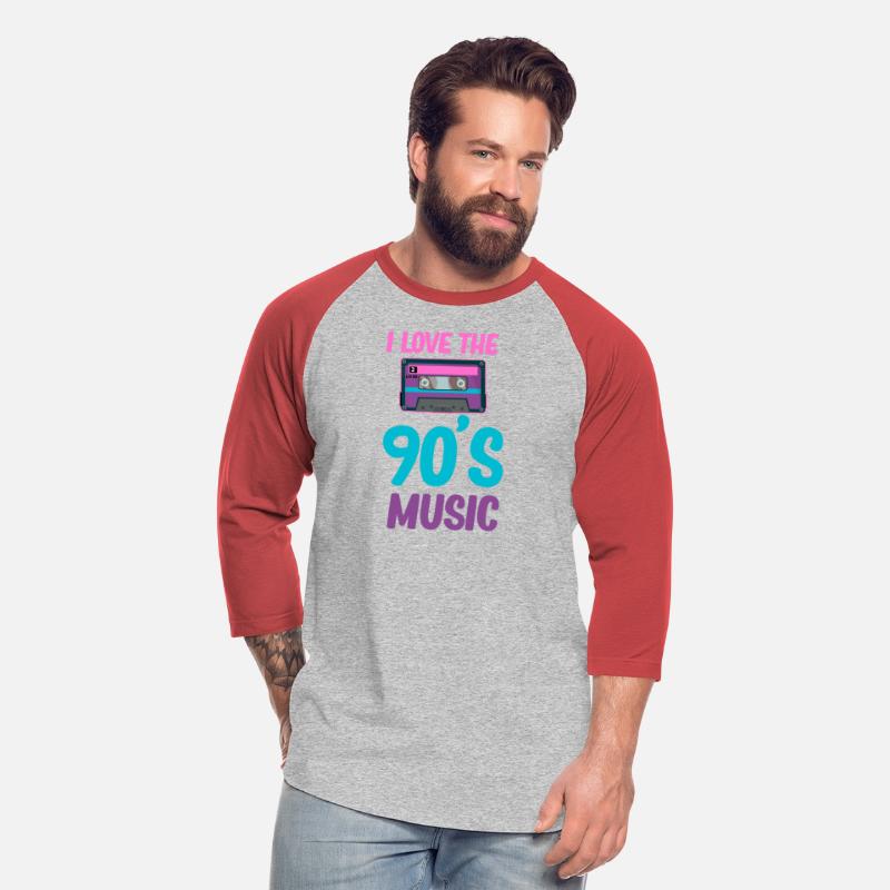 I Love The 90's Music Boomer Funny Age Man Adult