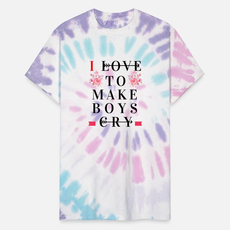 i love to make boys cry t shirt