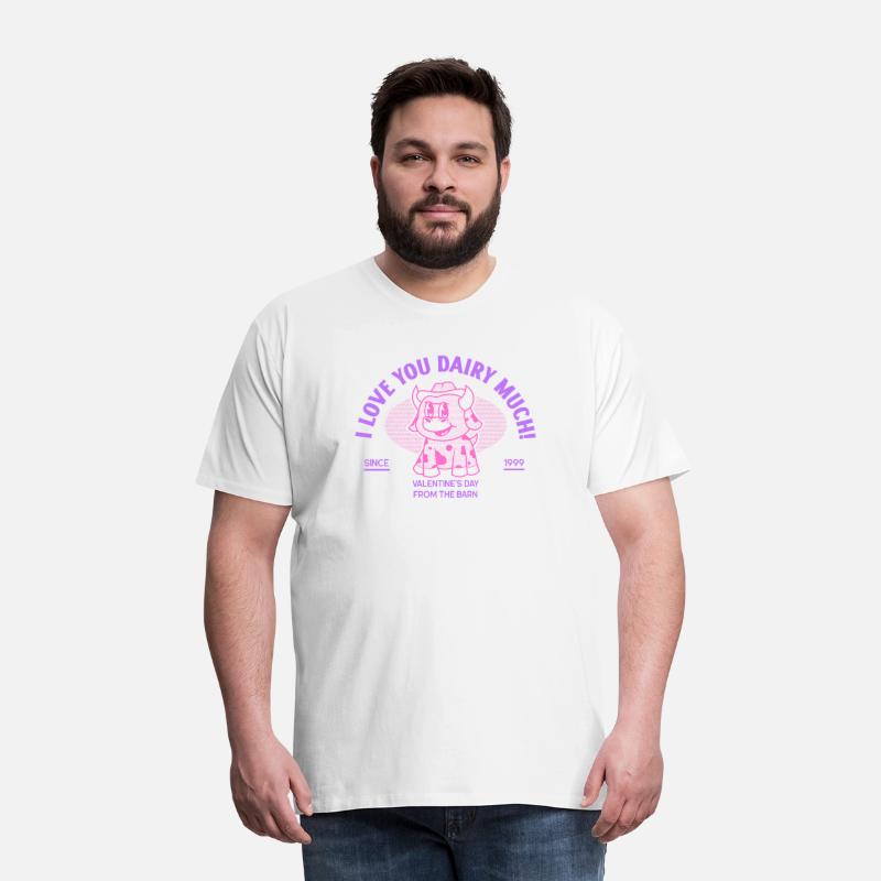 I love You Dairy Much! Cow Valentines Day T Shirt