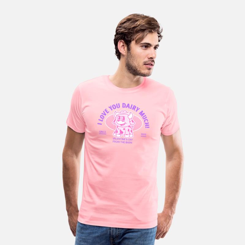 I love You Dairy Much! Cow Valentines Day T Shirt