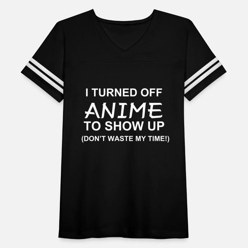 I Paused My Anime To Show Up Men's Funny T-Shirt