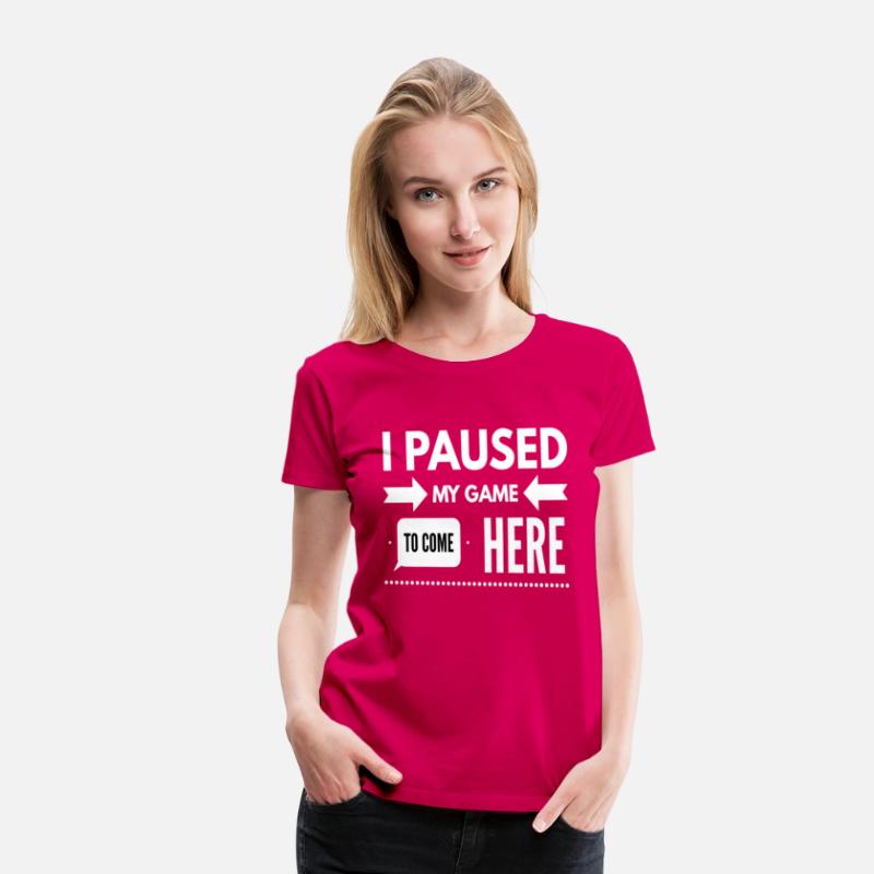 I Paused My Game To Come Here