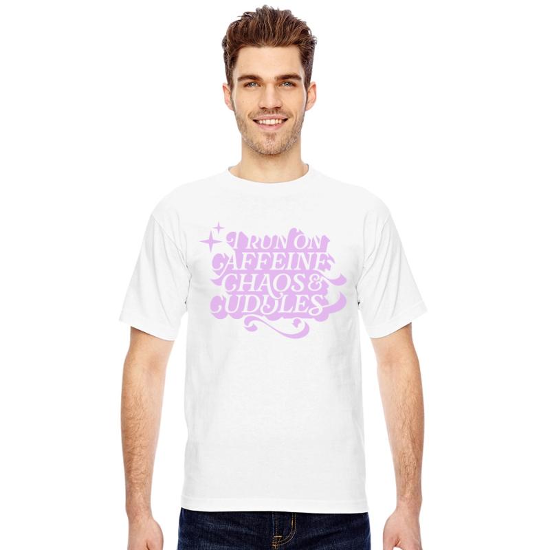 I Run on Caffeine, Chaos & Cuddles – Whimsical Scr