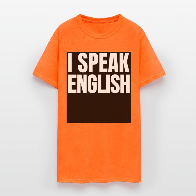 i speak ENGLISH gift for ENGLISH speakers