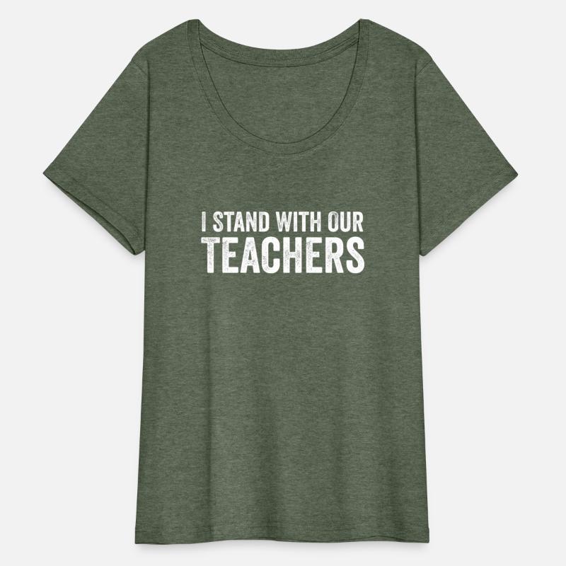 I Stand With Our Teachers Stand Against Book