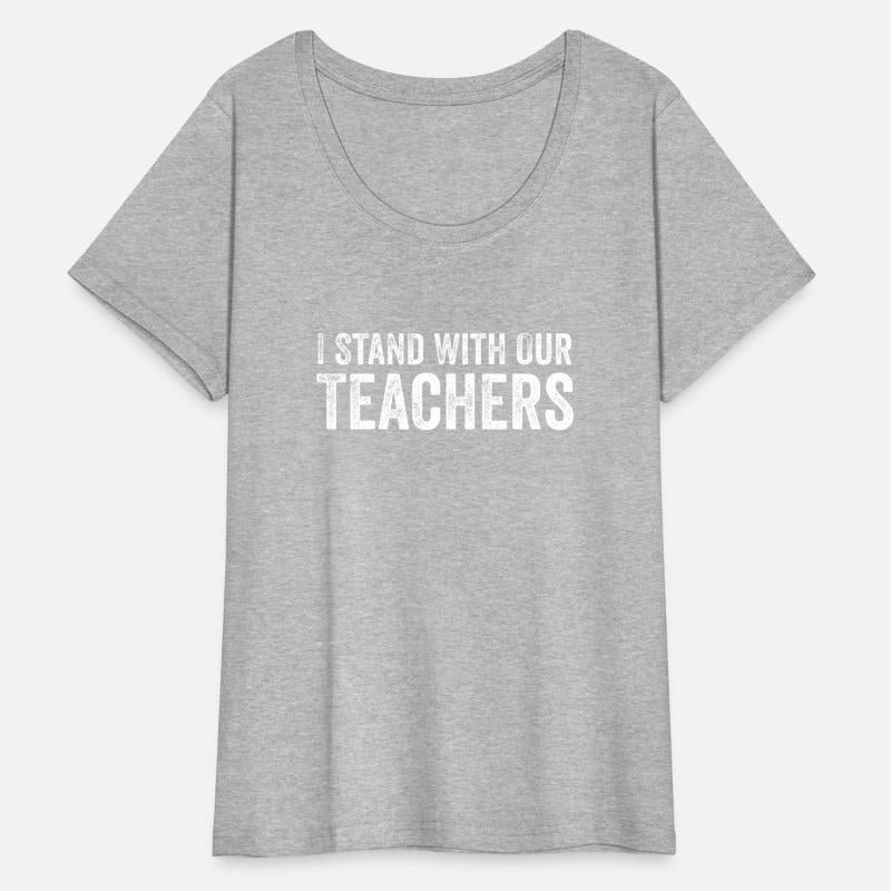 I Stand With Our Teachers Stand Against Book