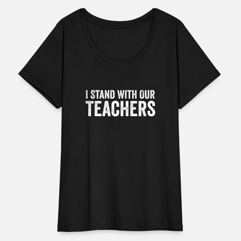 I Stand With Our Teachers Stand Against Book