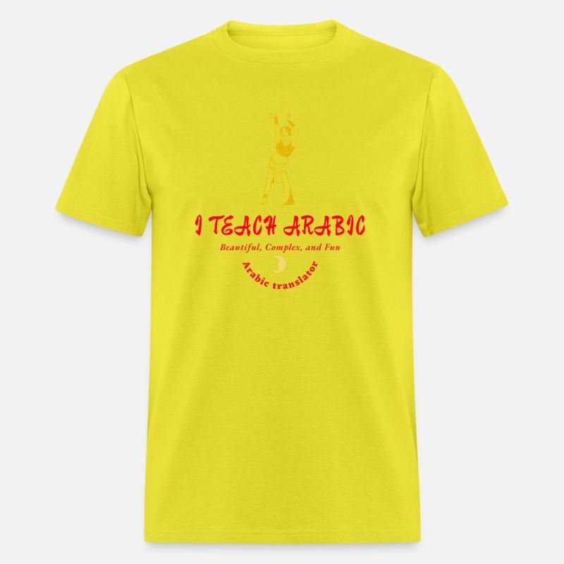 I teach Arabic, beautiful, complex, and fun