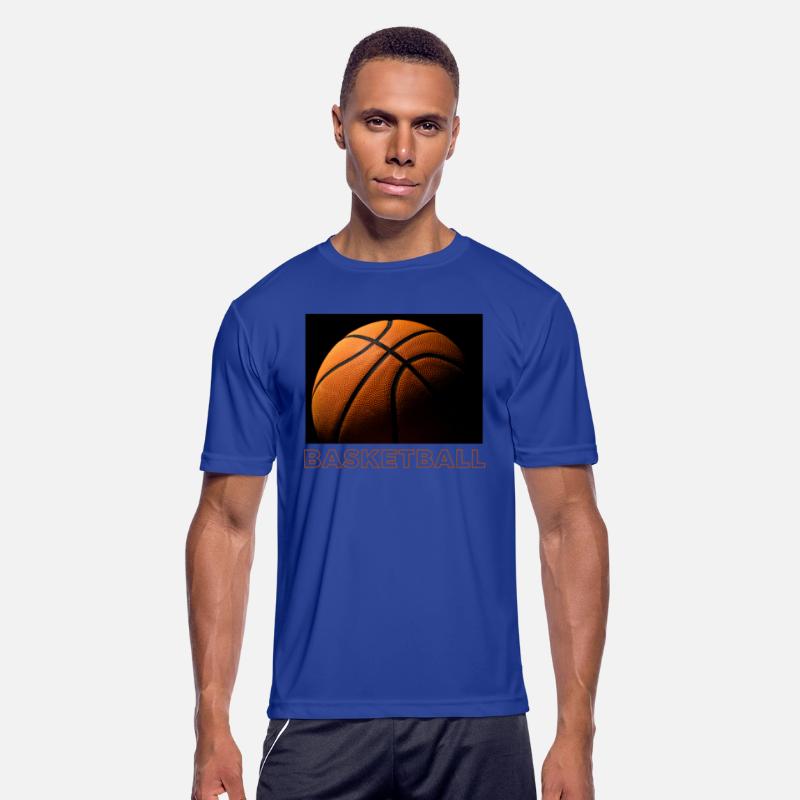 Illustrated Basketball Sports T Shirt