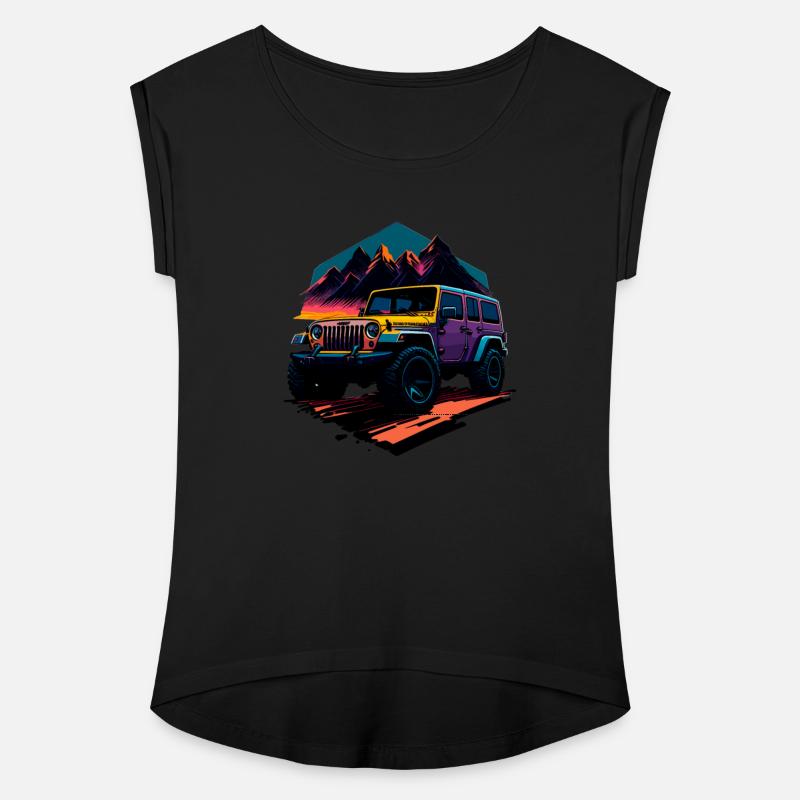 illustration 4x4 offroad vehicle