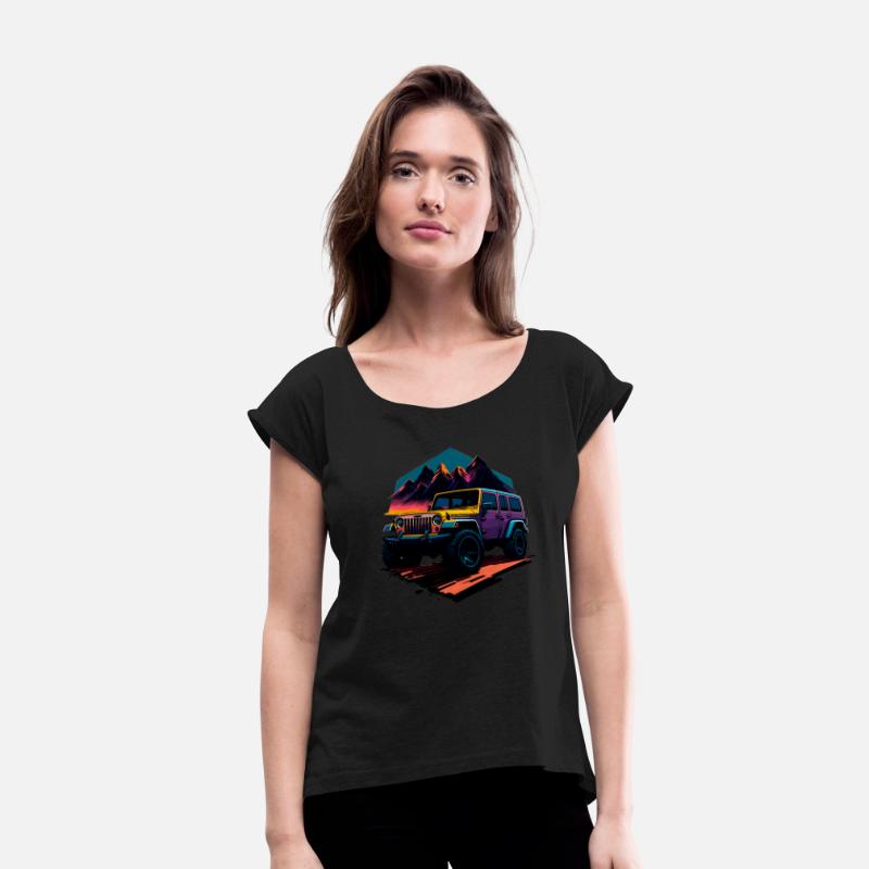 illustration 4x4 offroad vehicle