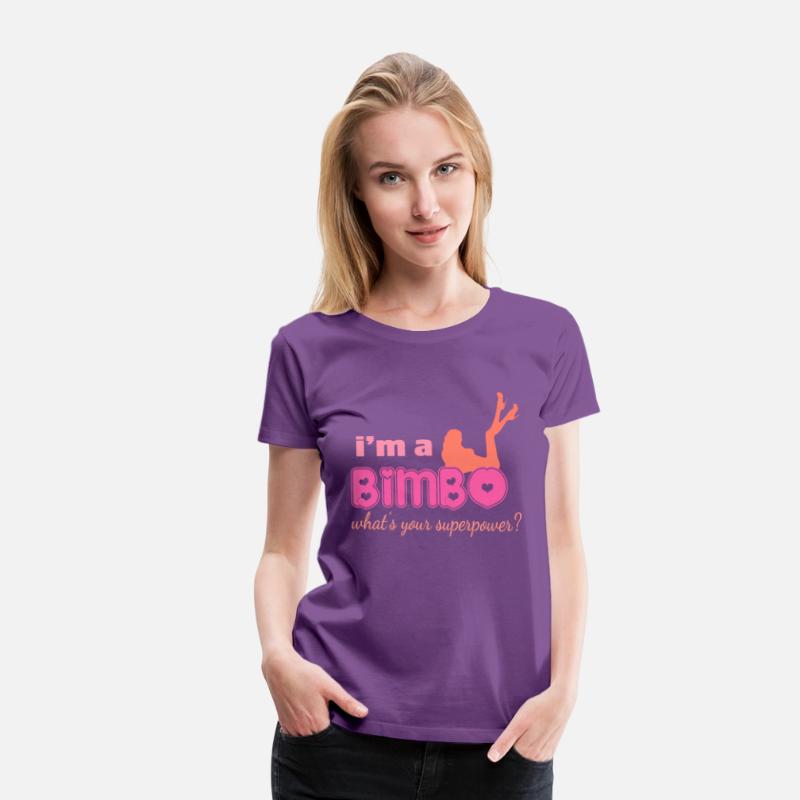 I'm A Bimbo What's Your Superpower Funny Girls