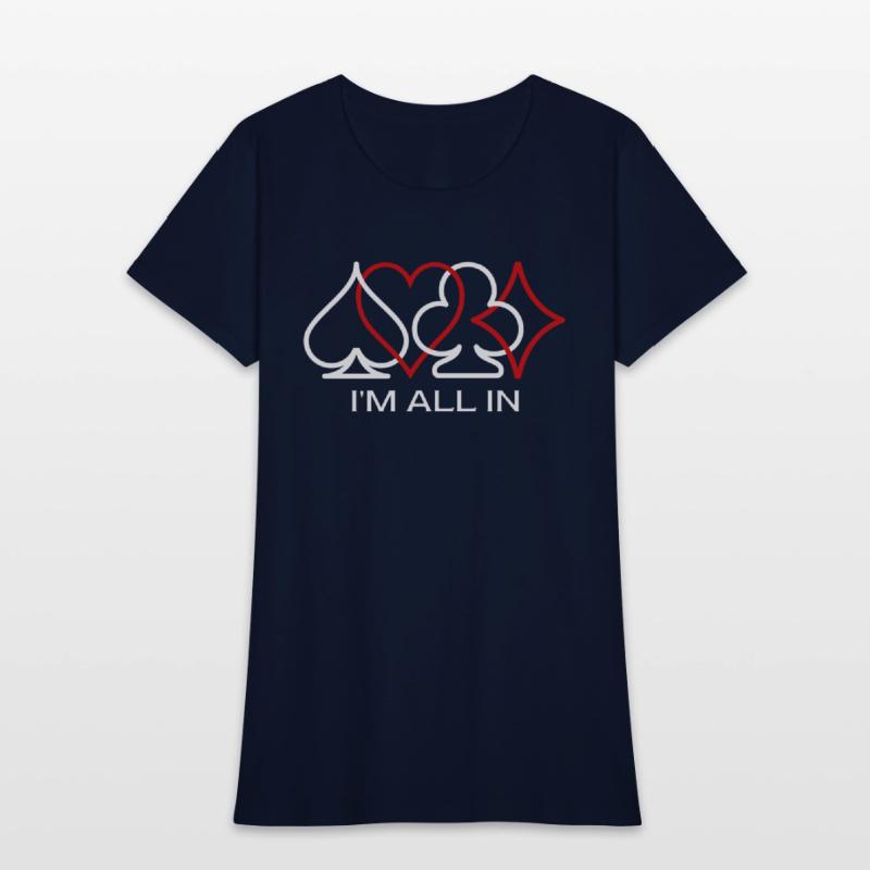 I'm All In Texas Holdem Poker Design
