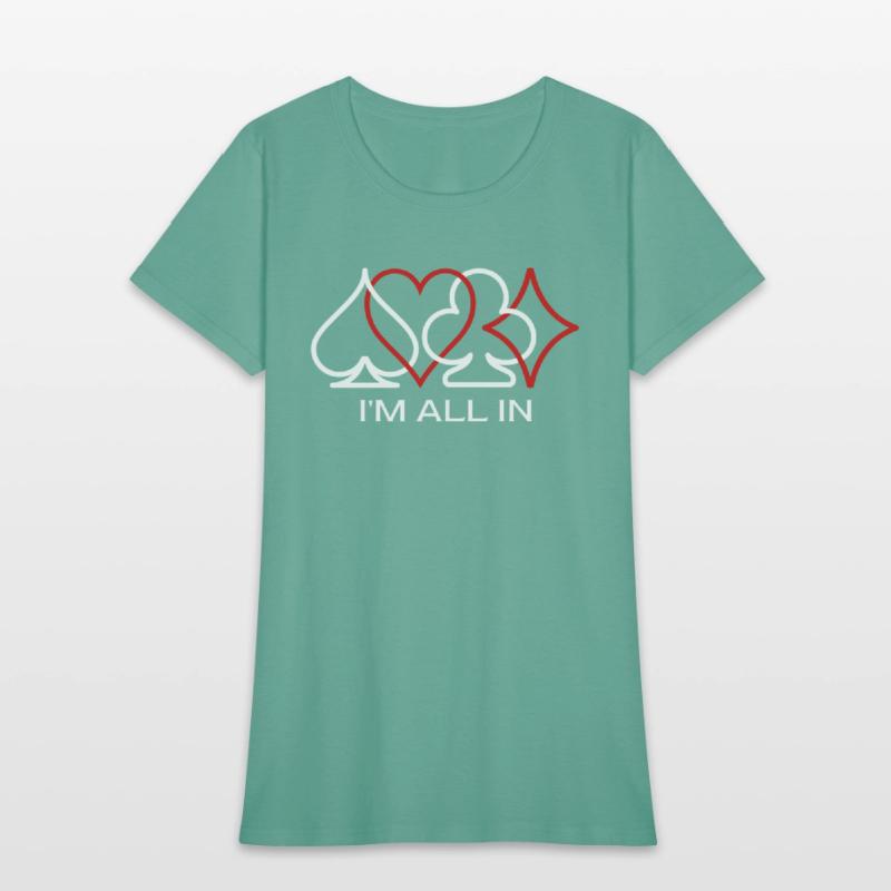 I'm All In Texas Holdem Poker Design