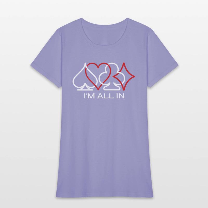 I'm All In Texas Holdem Poker Design