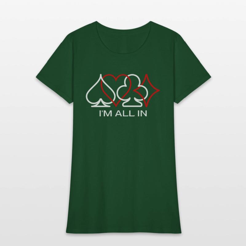 I'm All In Texas Holdem Poker Design