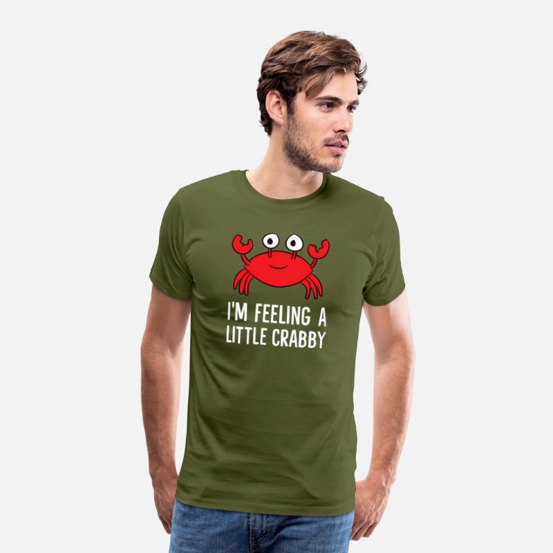 I'M Feeling A Little Crabby Cartoon Crab Lobster