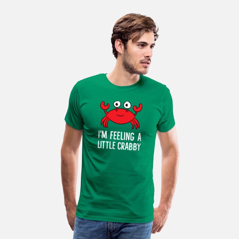 I'M Feeling A Little Crabby Cartoon Crab Lobster