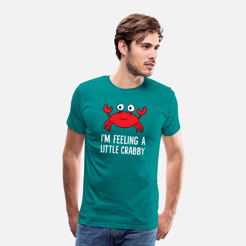 I'M Feeling A Little Crabby Cartoon Crab Lobster