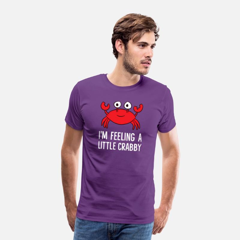 I'M Feeling A Little Crabby Cartoon Crab Lobster