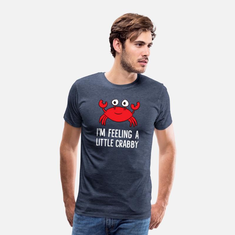 I'M Feeling A Little Crabby Cartoon Crab Lobster