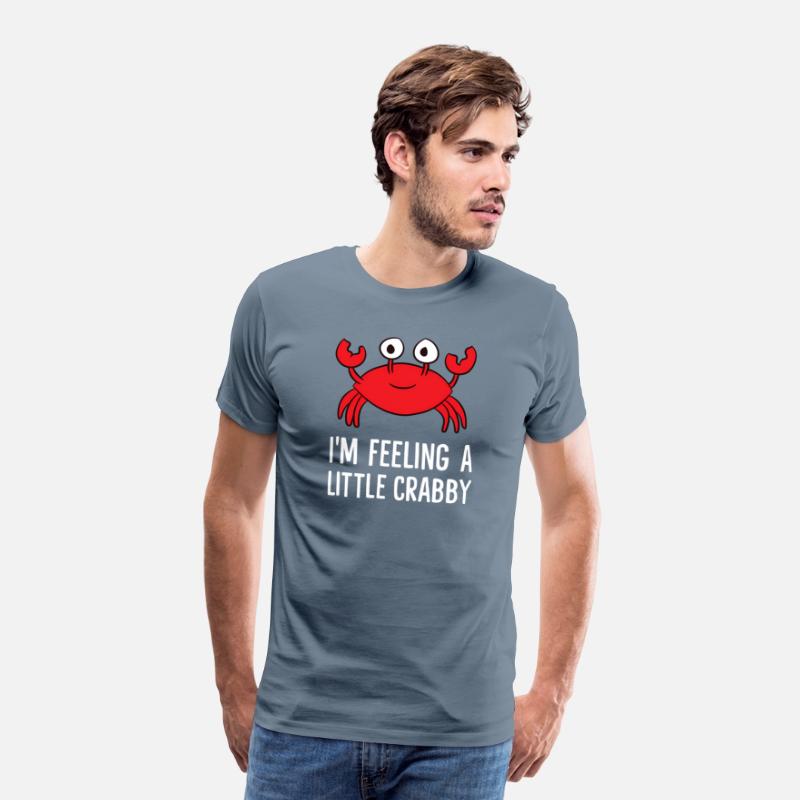 I'M Feeling A Little Crabby Cartoon Crab Lobster