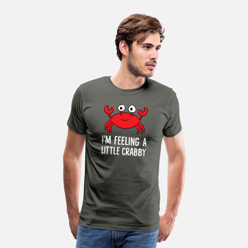 I'M Feeling A Little Crabby Cartoon Crab Lobster