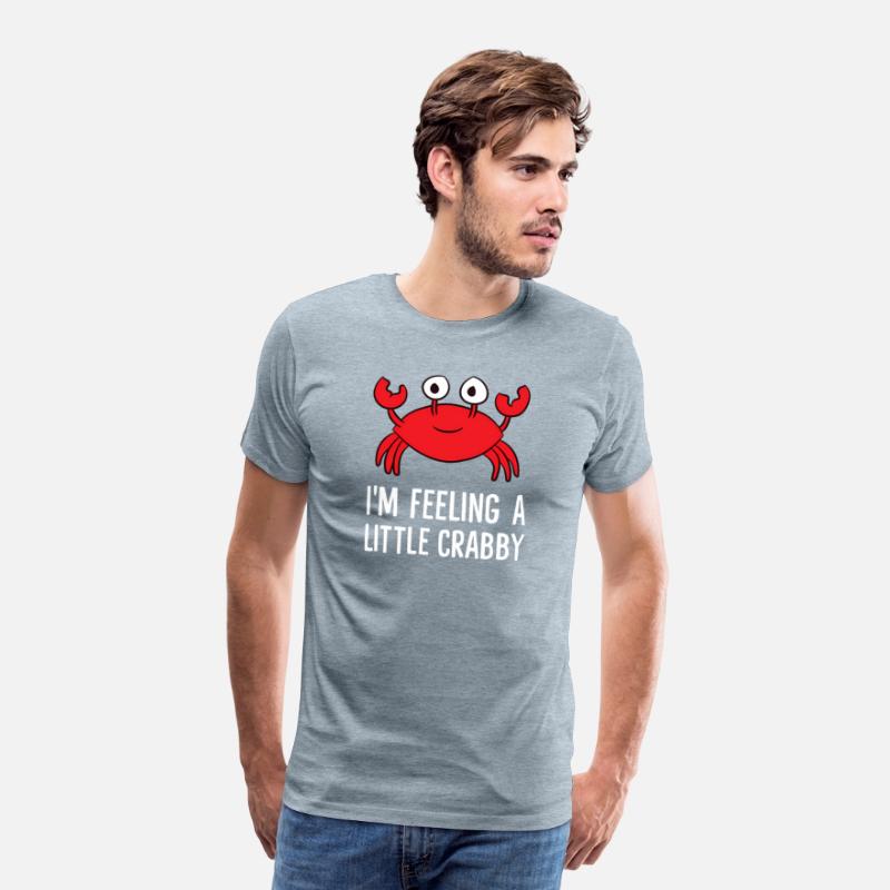 I'M Feeling A Little Crabby Cartoon Crab Lobster