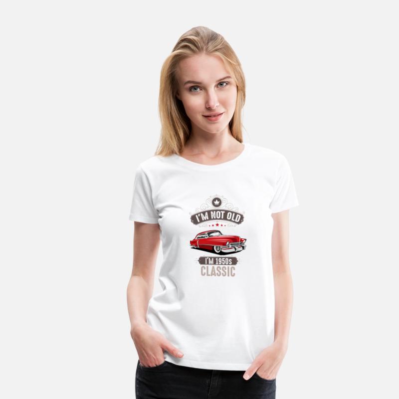 IM NOT OLD IM 1950s CLASSIC Car Lover Birthday