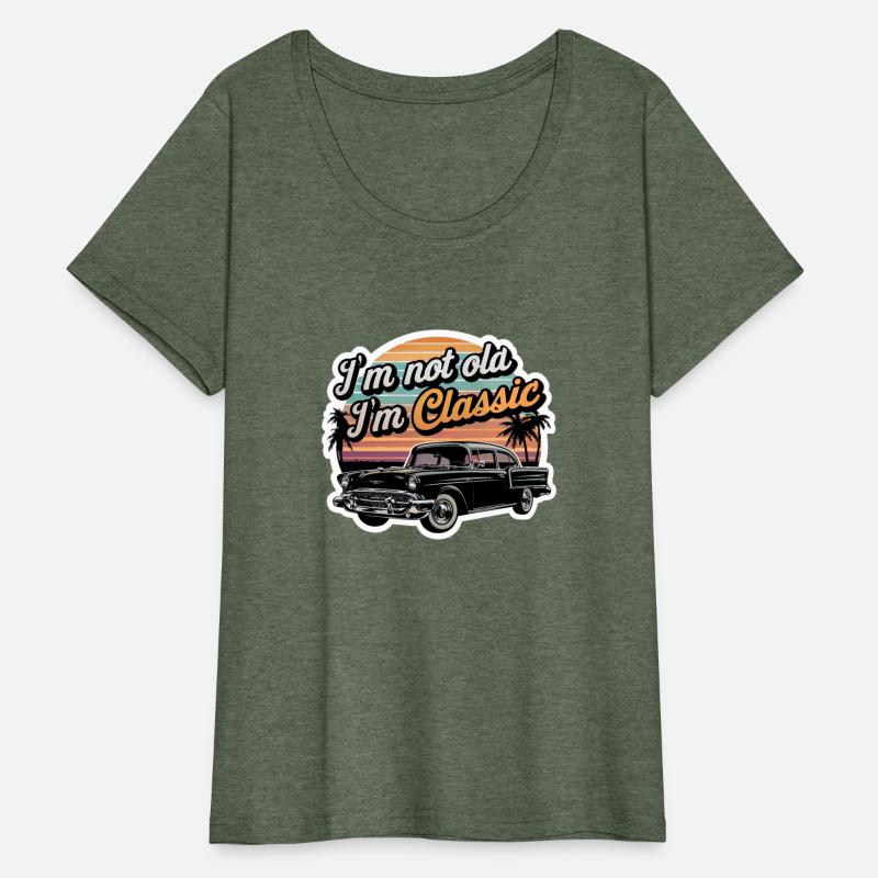 I'm Not Old, I'm Classic - Classic Car in Sunset