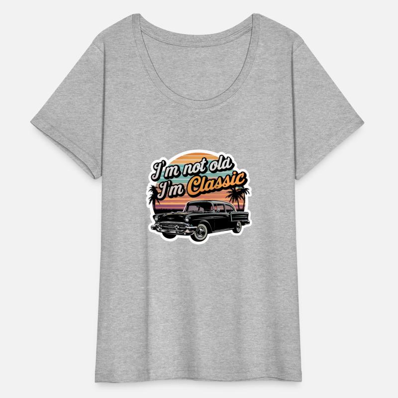 I'm Not Old, I'm Classic - Classic Car in Sunset