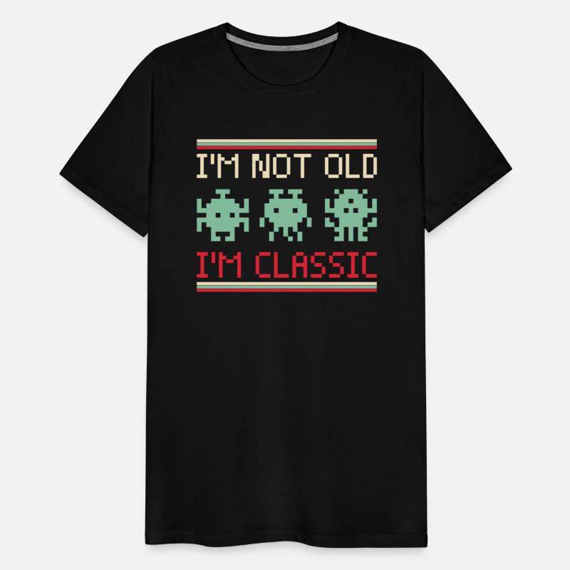 I'm Not Old I'm Classic Video Games Monster