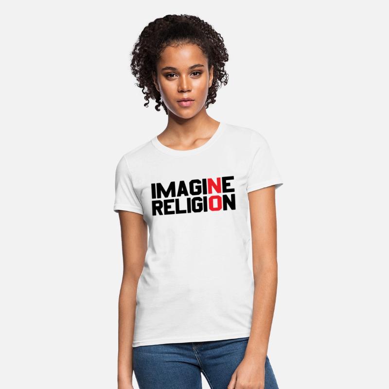 Imagine No Religion Atheist cool free thinker athe