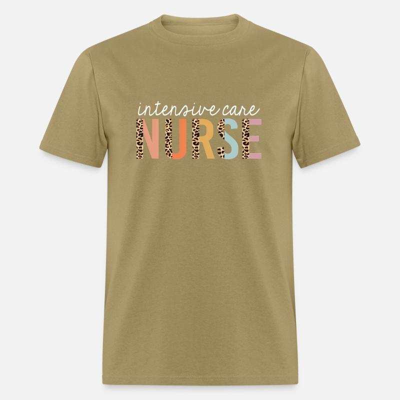 Intensive Care Nurse Leopard Print Icu Nursing