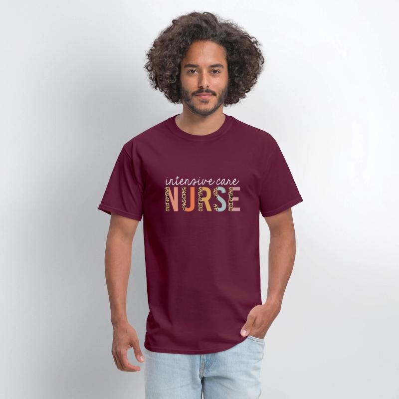 Intensive Care Nurse Leopard Print Icu Nursing
