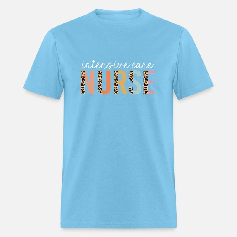 Intensive Care Nurse Leopard Print Icu Nursing