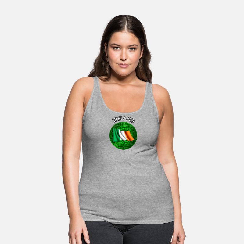 Ireland Shamrock & Irish Flag