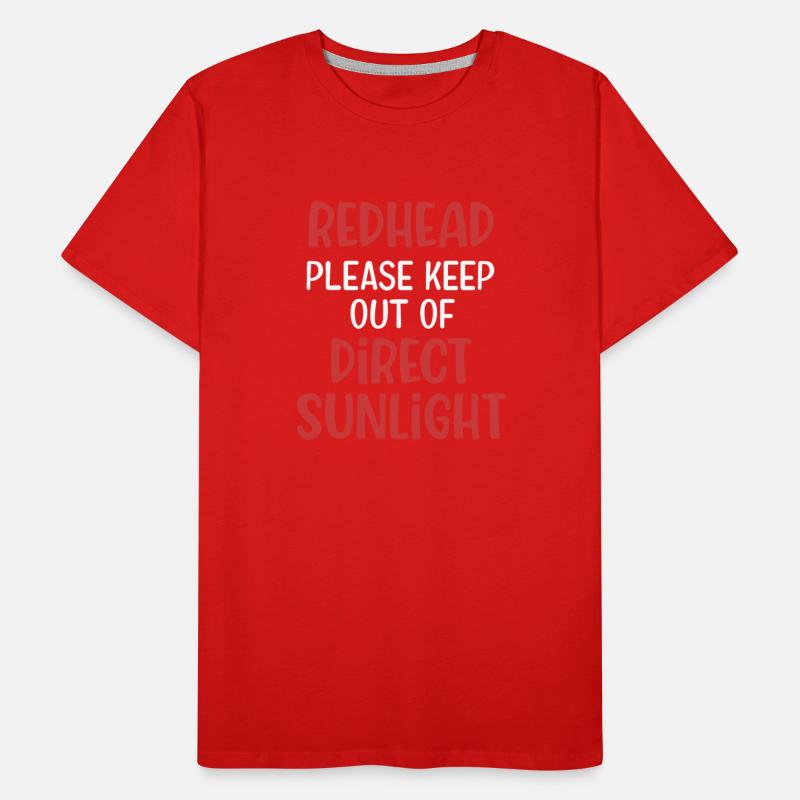 Irish Redhead Please Keep Out Of Direct Sunlight