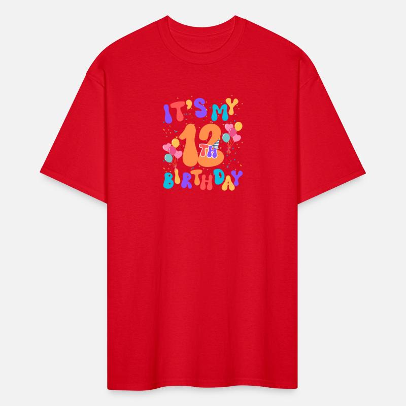 It s My 12th Birthday 12 Years Old Birthday Party