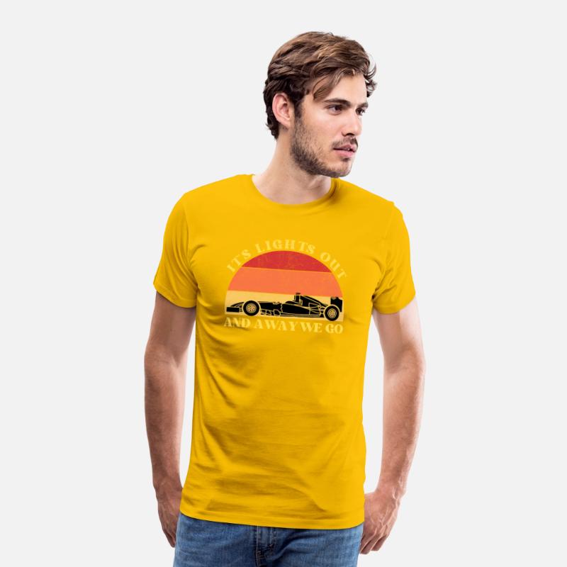 Its Lights Out And Away We Go Retro Sunset Formula