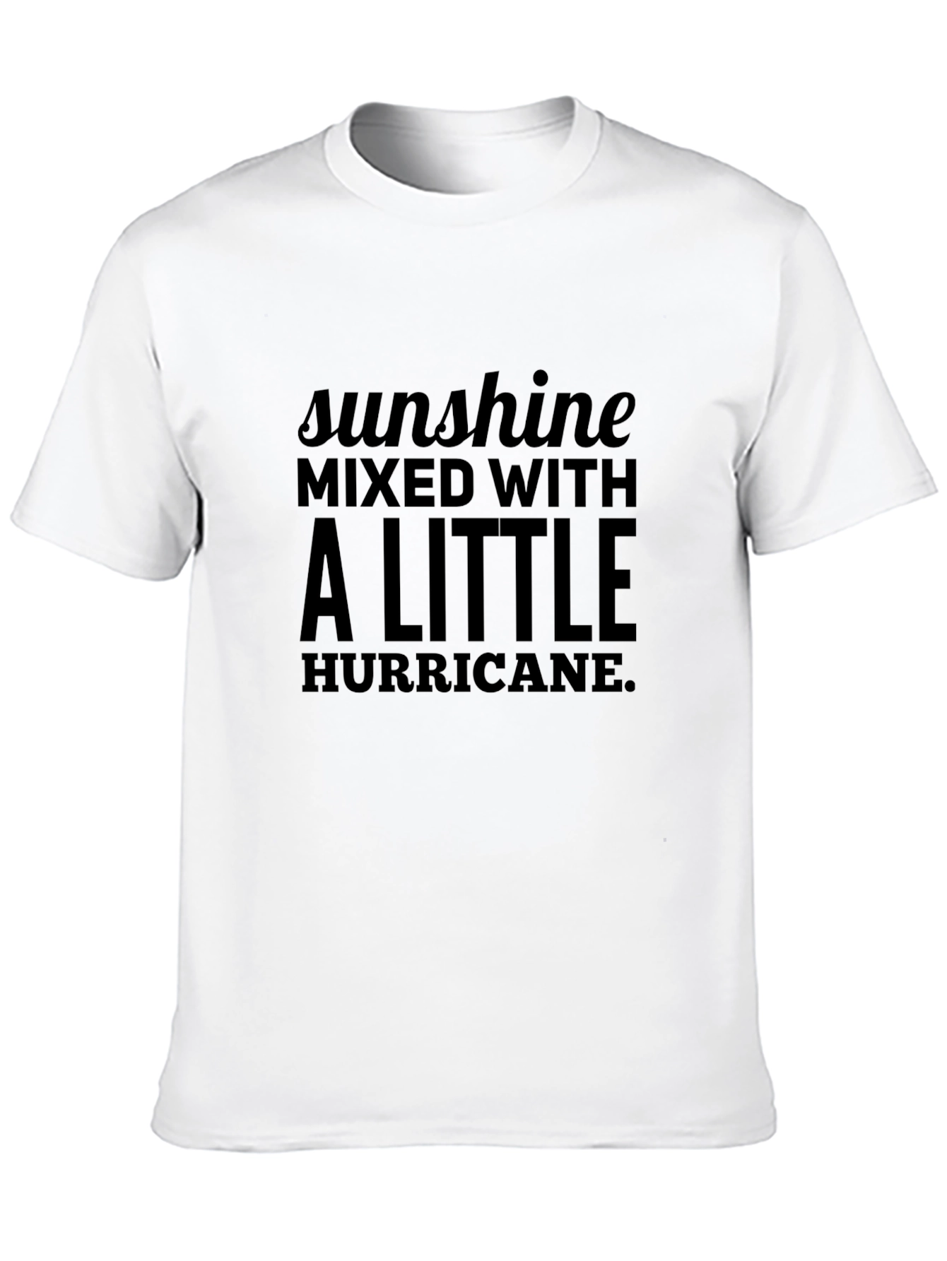 Sunshine Hurricane Black Graphic Tee