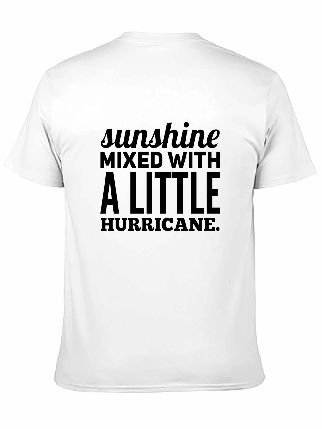 Sunshine Hurricane Black Graphic Tee