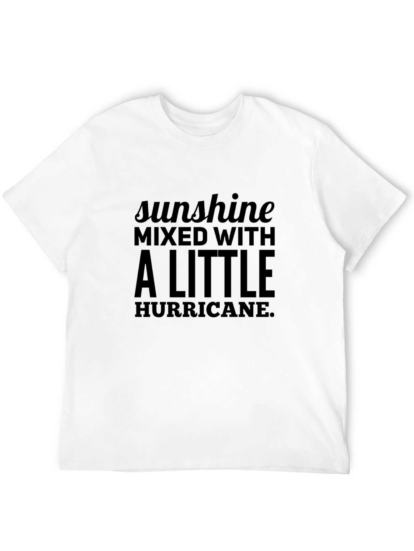 Sunshine Hurricane Black Graphic Tee